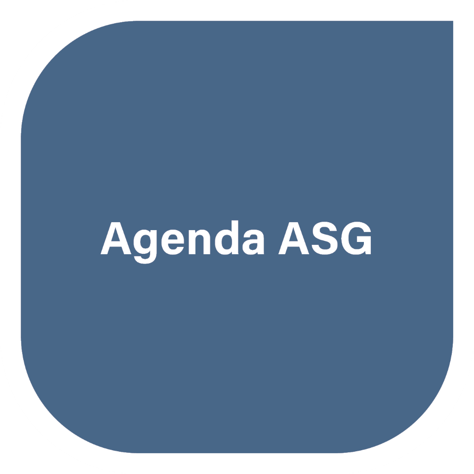 Agenda ASG