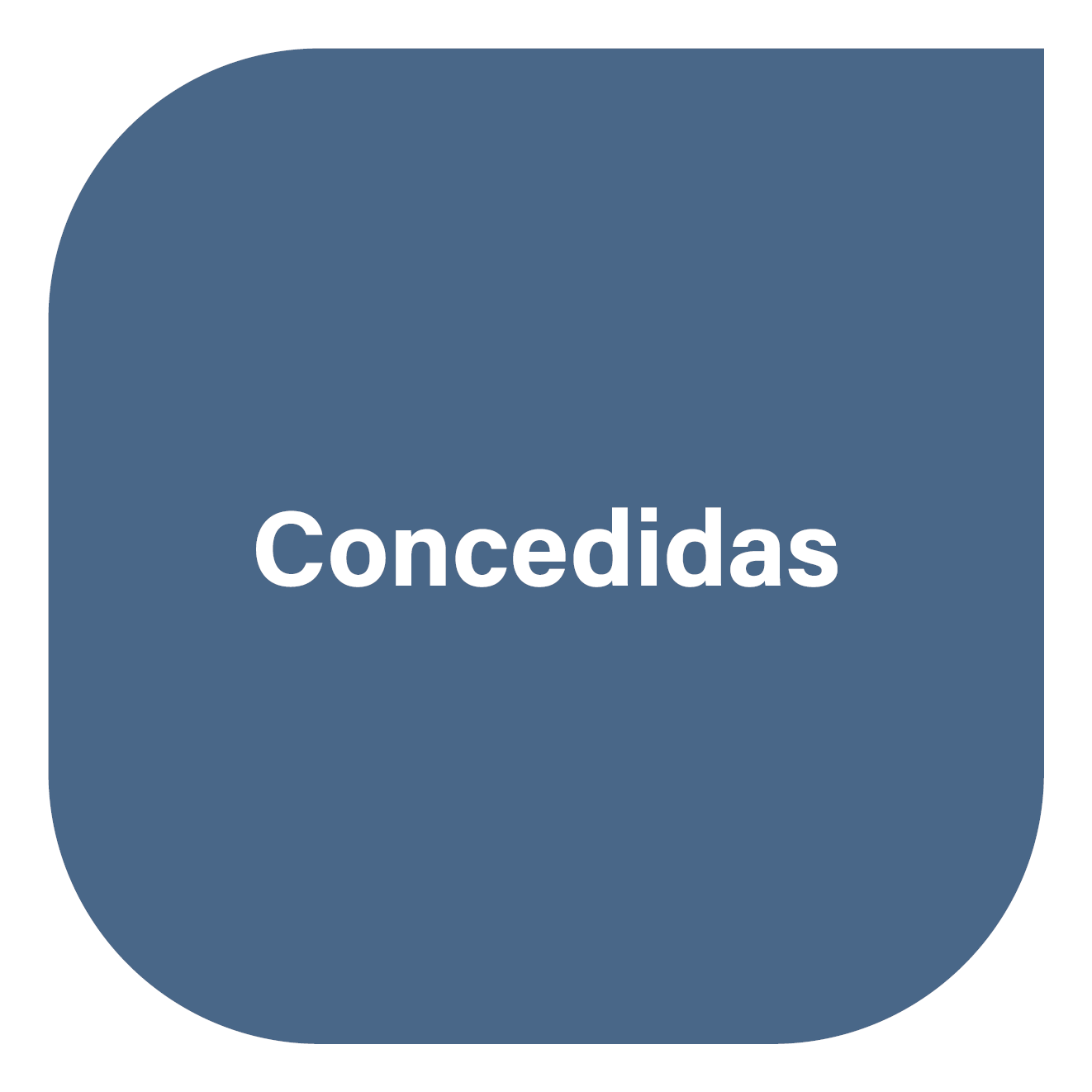 Concedidas