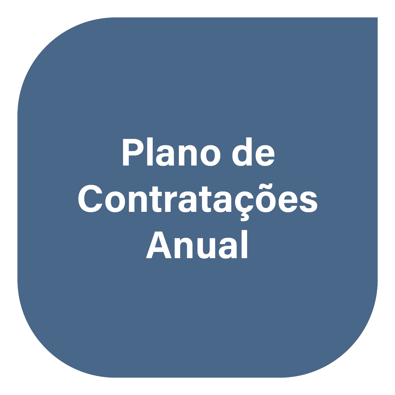 Plano de Contratações Anual
