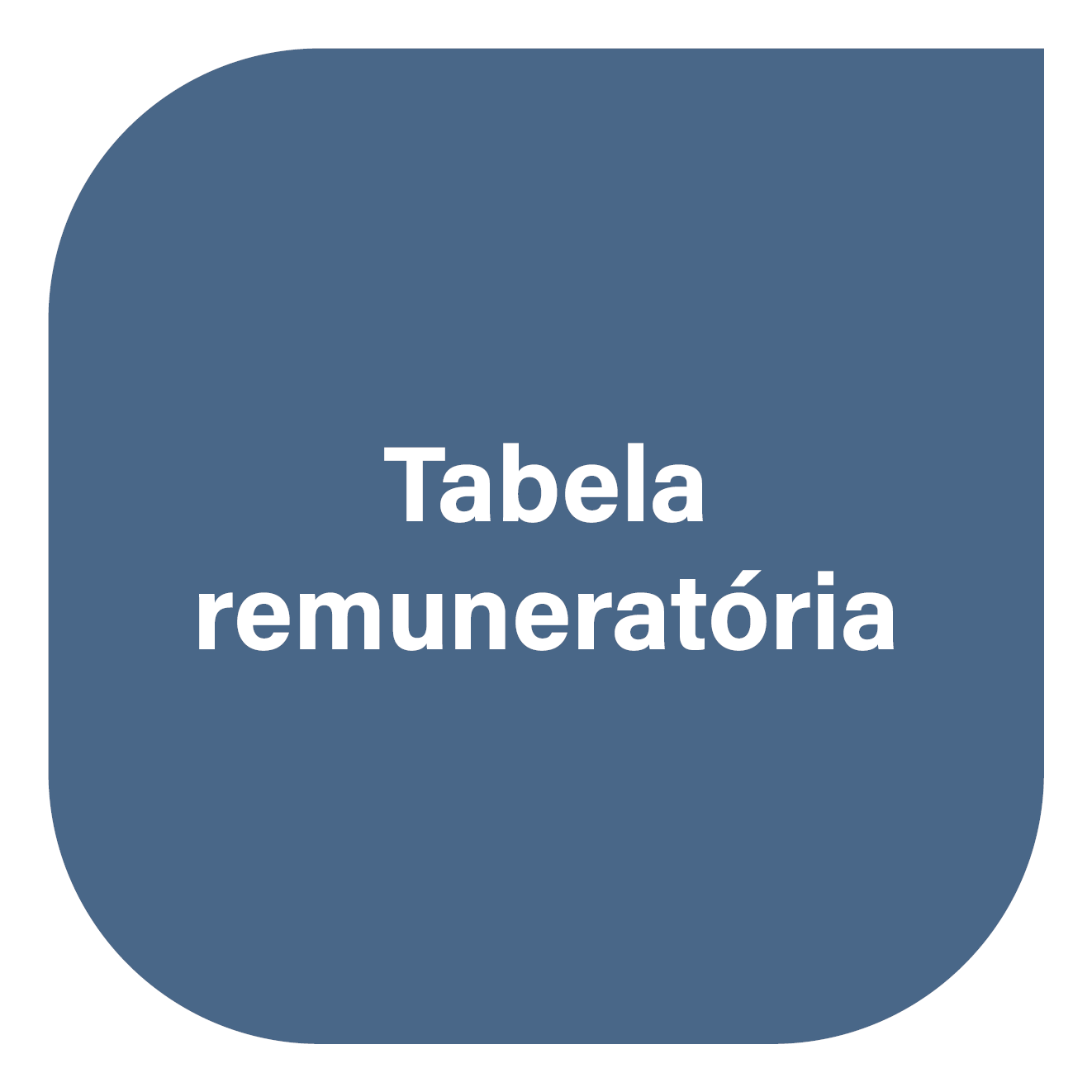 Tabela remuneratória
